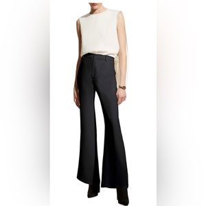 Careste NWT Women’s Tailored, Flared-Leg Silk Pant